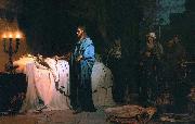 Ilya Repin Raising of Jairus Daughter painting